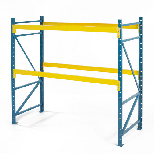 Steel King® SK3000® Pallet Rack 96"Wx36"Dx96"H, 4950 Lbs. Cap. Per Level, Starter Unit