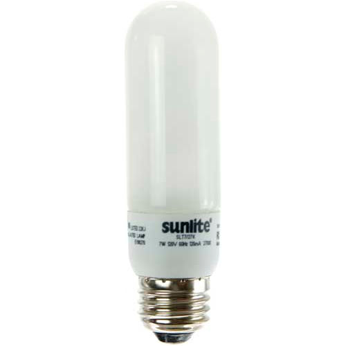Sunlite&#174; 05295-SU SL7T/27K 7W Jar CFL Light Bulb, Medium Base, Warm White - Pkg Qty 12