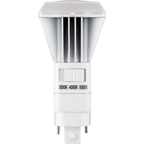PLV LED Light Bulb, 2 Pin Base, 8W, 950 Lumens, 3000/4000/5000K, CTT Tunable