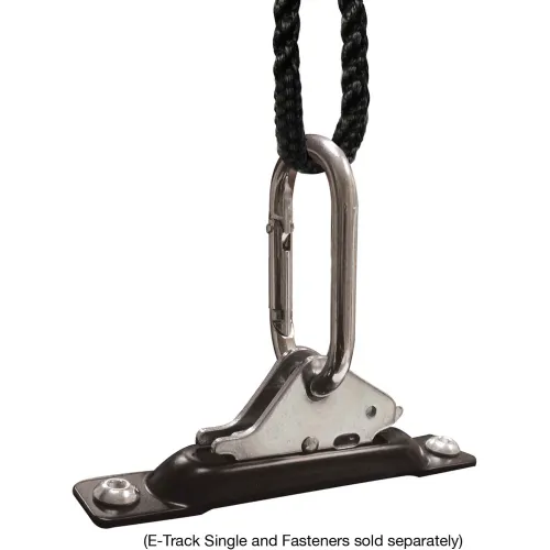 Snap-Loc SLAEASHI2 Snap-Hook Connects Rope Cabel & Hook Straps to E-Track - Zinc Plated Pack of 2