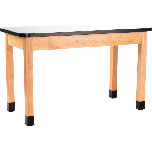 NPS® Wood Science Lab Table, 24 X 60 X 30, Whiteboard Top