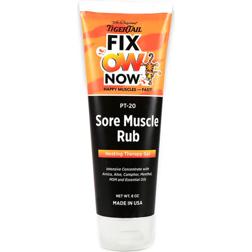 Tiger Tail® Sore Muscle Rub Heating Therapy Gel, 8 oz.