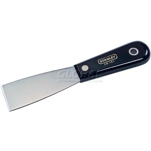Stanley 28 141 Nylon Handle Stiff Putty Knife 1 1 2 Wide Blade