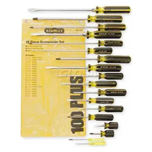 Stanley 100 Plus Phillips Screwdriver Set, 5-Piece - Midwest Technology  Products