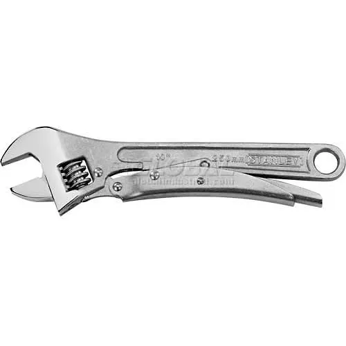IRWIN Vise-Grip 4-Piece Adjustable Wrench Set - SAE/MM, 6", 8", 10", 12" - Ratcheting, Cushion Grip, Stainless Steel