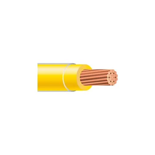 Southwire 11600401 Thhn 10 Gauge Building Wire, Solid Type, Yellow, 500 Ft - Pkg Qty 2