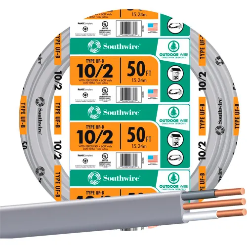 12/3 UF-B Outdoor Direct Burial Wire