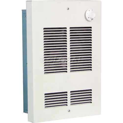 Berko® Shallow Wall/Ceiling Fan Forced Zonal Heater SED2024, 2000/1500 Watts, Navajo White