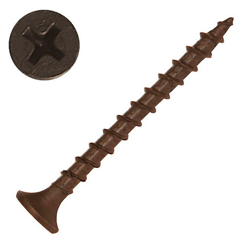 #6 x 1-5/8" Phillips Bugle Head Drywall Screw - Steel - Full Thread - Coarse - Pkg of 50 lbs