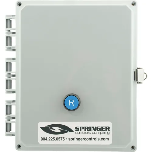 NEMA 4X Enclosed Motor Starter, 26A, 3PH, Direct Online, Reset Button,  100-250V, 16-20A