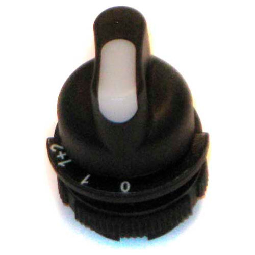 T.E.R., PRSL1860BIC Full White 0/1/1+2 Maint. Pos. Selector Switch, Use w/ MIKE & VICTOR Pendants