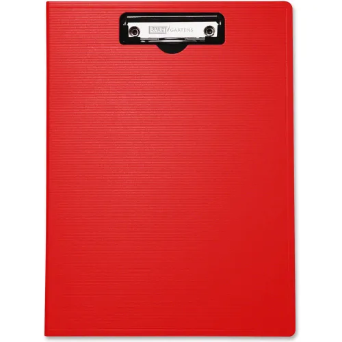 Portapapeles Irrompible BAUMGARTENS - Material Reciclado, Color Rojo
