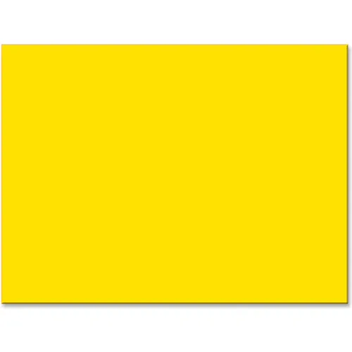 Tru-Ray® Heavyweight Construction Paper, Yellow, 12 x 18, 50 Sheets