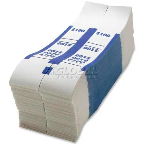 Sparco ColorCoded Quick Stick Currency Band BS100WK 100 in Dollar
