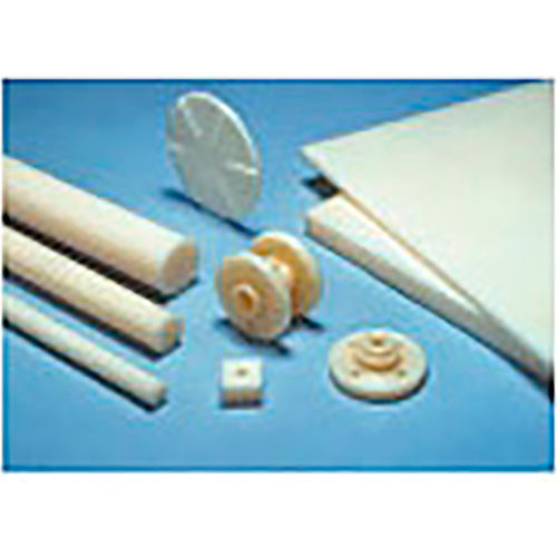 Professional Plastics Natural PVDF Symalit Sheet, 0.750"Thick X 24"W X 48"L