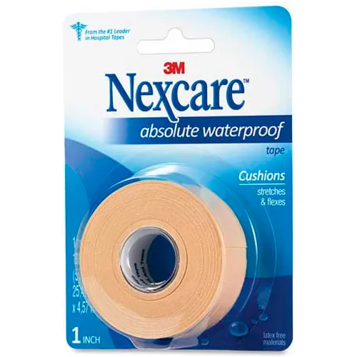 First Aid Waterproof Tape, 15'L x 1"W, Flexible