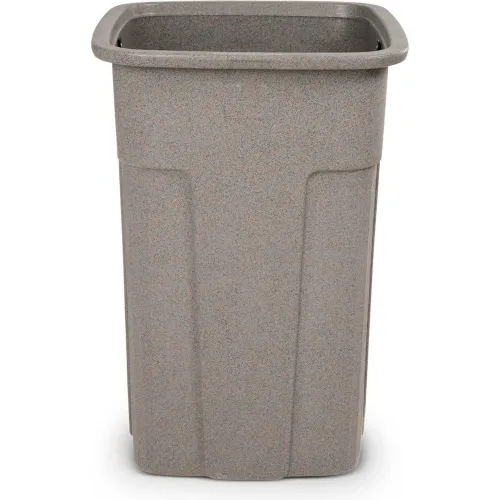 Toter Slimline Trash Can, 50 Gallon, Greystone