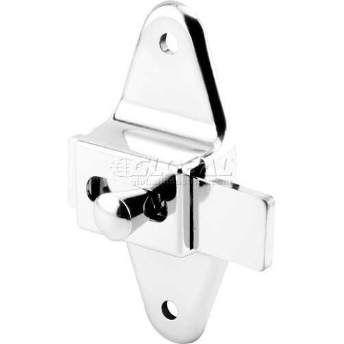 Slide Latch, 3-1/2" Centers, Chrome - 650-6602 - Pkg Qty 2