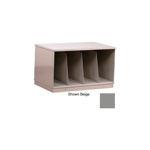 Stackbin&#174; One-Shelf X-Ray Storage Cabinet, Gray
