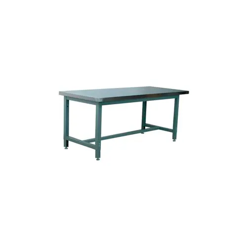 Stackbin 1005 Series Workbench, Hardboard Over Stainless Steel Top, 72