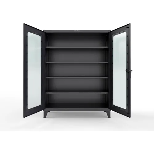 Strong Hold® Clearview Cabinet w/ SecuRam SafeLogic Basic Lock, 60