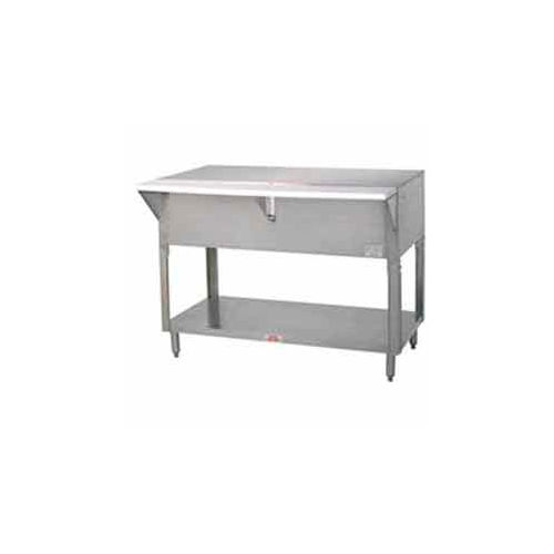 Solid Top Table, 31.812&quot;L S/S Open Base