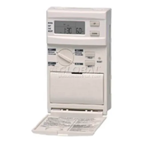 Electronic room thermostat night set-back