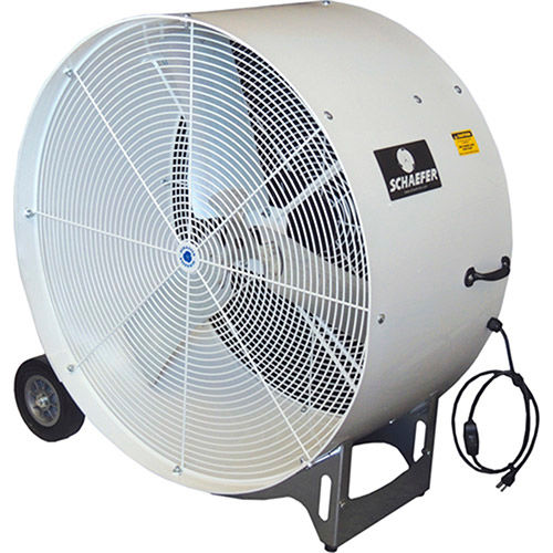 Vesra Kool 36" Totally Enclosed Mobile Drum Fan, 11,700 CFM, 2 HP
