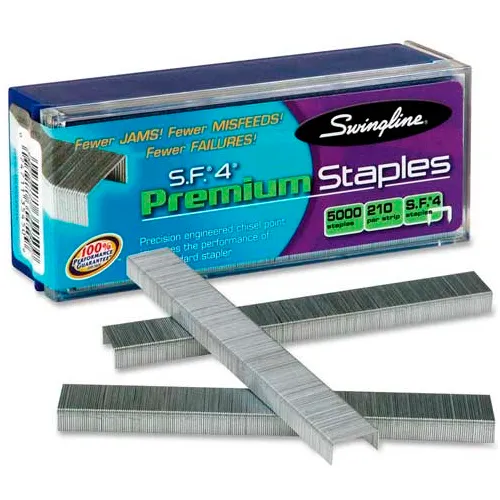 Swingline® Heavy Duty Staples, 1/2 Leg Length, 5,000/Box