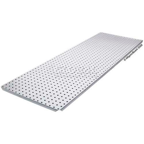 Alligator Board Pegboard Panels - Galvanized 16x48 (2 pc)