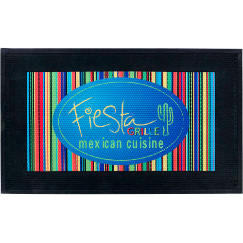 SuperScrape Impressions Logo Mat , 4' x 6'