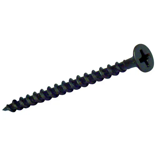 Bulk 6000-Pack Of #6 X 1-1/2" Phillips Bugle Head Drywall Screws - Coarse Thread, Yellow Zinc Finish (Steel)