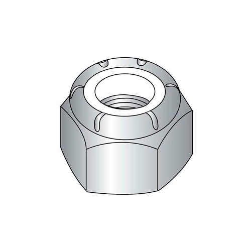 5/16-18 Nylon Insert Lock Nut - 304 Stainless Steel - UNC - Pkg of 100