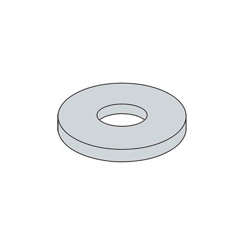 3/8" Fender Washer - .4/.42" I.D. - .051/.084" Thick - Steel - Zinc - Grade 2 - Pkg of 100