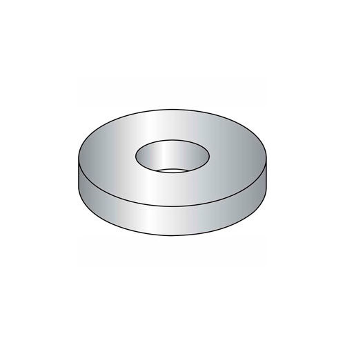 #10 Flat Washer - SAE - 7/32&quot; I.D. - Steel - Zinc Plated - Grade 2 - Pkg of 100