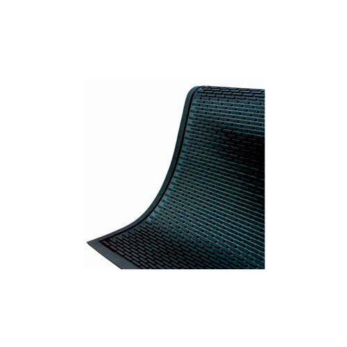 SuperScrape™ Slip-Resistant Mat 3/16" Thick 3' x 5' Black