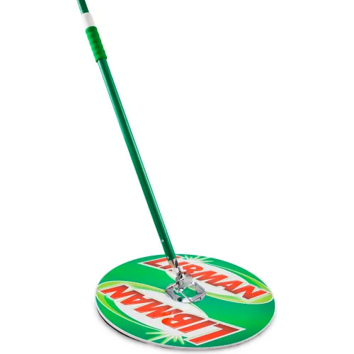 Libman Gym Floor Mop Set With Handle 24 x 24, Green/White - 1034 - Pkg Qty 2
