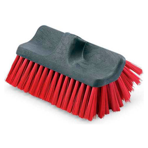 Libman Commercial Brush Head - Dual-Surface Scrubber - 10 x 6 Scrubbing Surface - 516 - Pkg Qty 6
