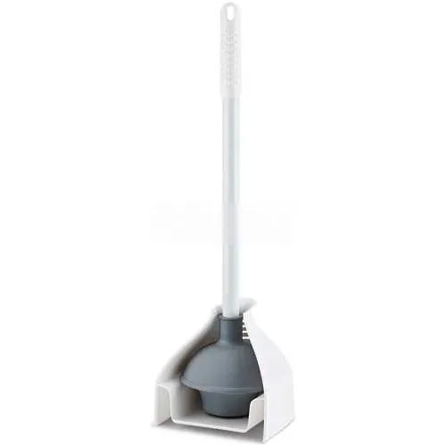 Libman Commercial Toilet Plunger with Caddy 598 Pkg Qty 4