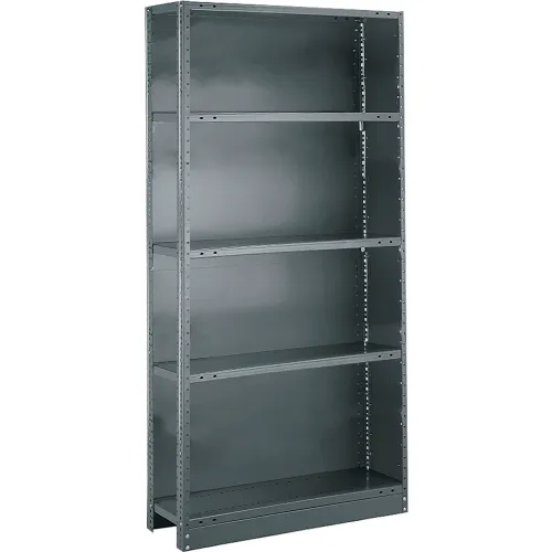 TriBoro Boxer 5 Shelf, 22 Ga Closed Perforated Steel Shelving, Add On