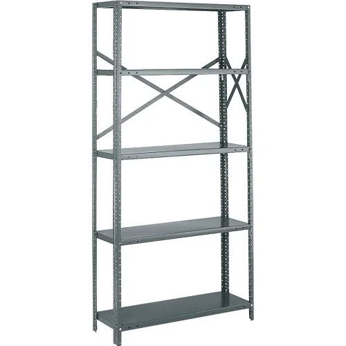 GORILLA Home/Business Storage 3 ADJ SHELF Steel Racking 97 BEAM 6 FT High  FRAME