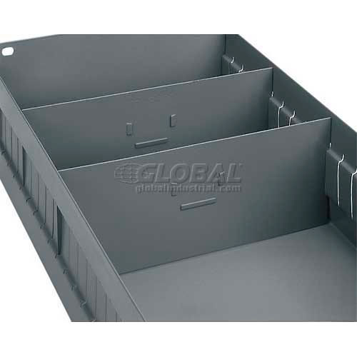 TriBoro Shelf Box Dividers 5", Dark Gray