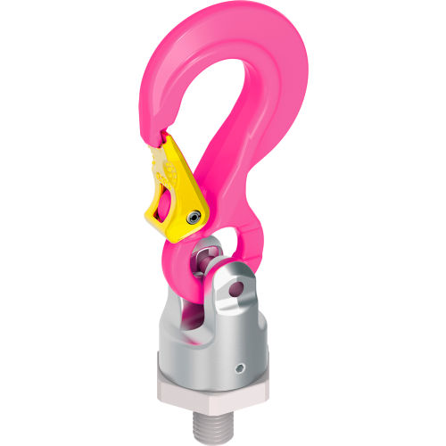 RUD Powerpoint Hoist Ring, 180 Pivot, 17, 630 lb. Load Capacity, M36 Bolt, 49MM Dim A Size