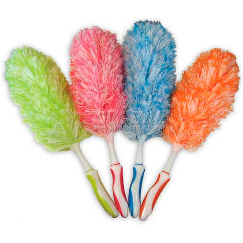 O'Dell 18&quot; Handheld Microfeather Duster-Assorted Colors, Pack Qty 12 MFD18 - Pkg Qty 12