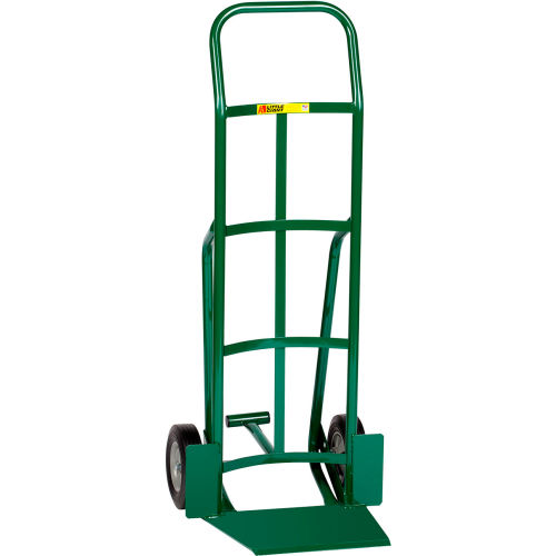 Little Giant&#174; Shovel Nose Hand Truck TF-360-8S 8" Rubber with Foot Kick & Continuous Handle