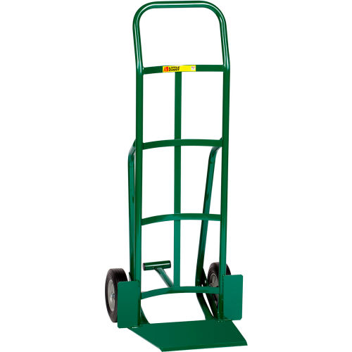 Little Giant® Shovel Nose Hand Truck TF-360-8S 8" Rubber with Foot Kick & Continuous Handle