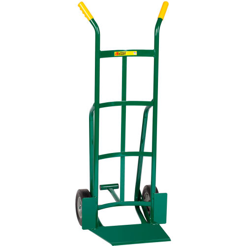 Little Giant® Shovel Nose Hand Truck TF-362-8S 8" Rubber with Foot Kick & Dual Handle