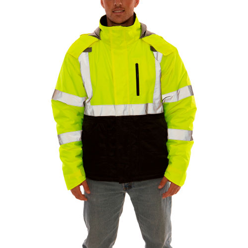 Tingley&#174; Narwhal&#153; Heat Retention Jacket, Fluorescent Yellow/Green & Black, 2XL