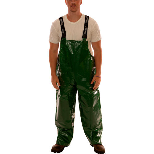 Tingley&#174; Iron Eagle&#174; Overall, Green, Knee Patch Pockets, LOTO Straps, 3XL