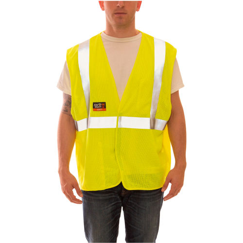 Tingley® FR Mesh Vest, C2 Lime, 4XL/5XL